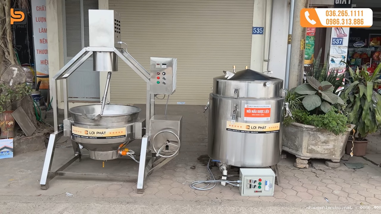 Bộ nồi nấu dược liệu và cô cao dược liệu