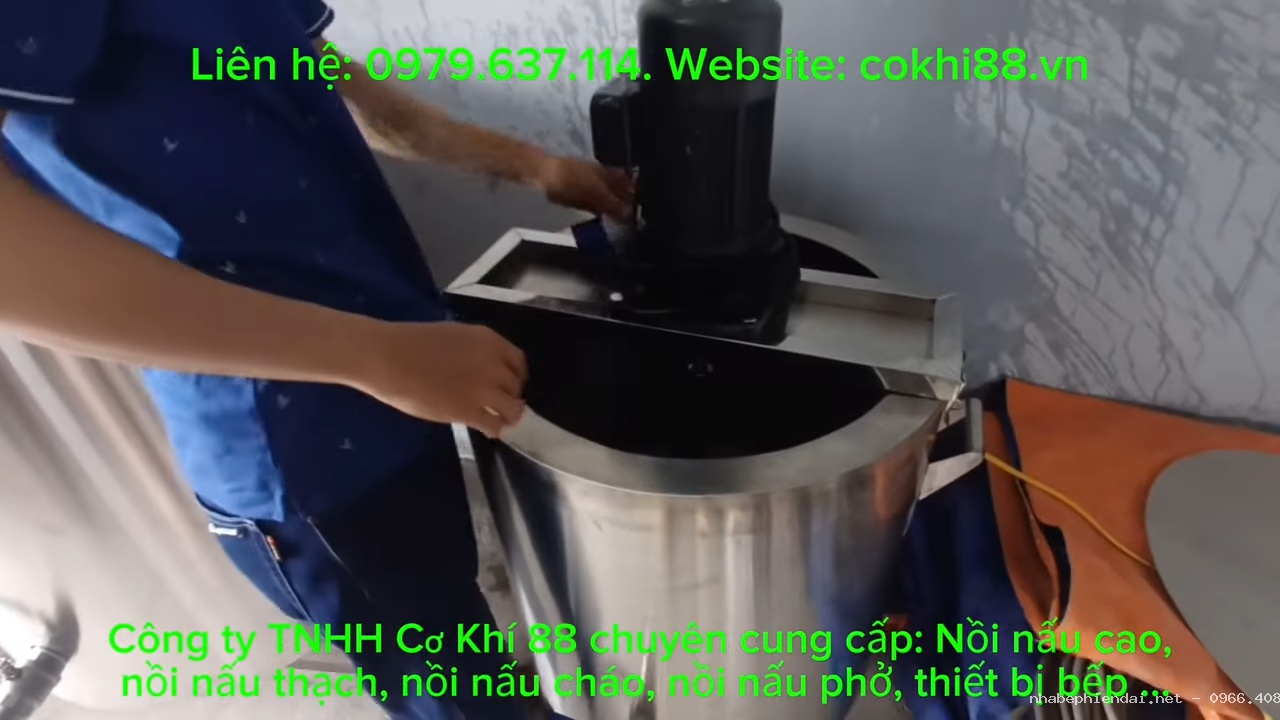 Bộ nồi nấu cao 200l – Nồi cô cao 100l cánh khuấy