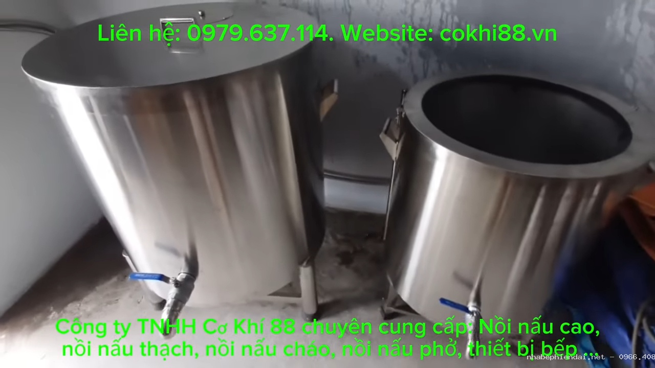 Bộ nồi nấu cao 200l – Nồi cô cao 100l cánh khuấy