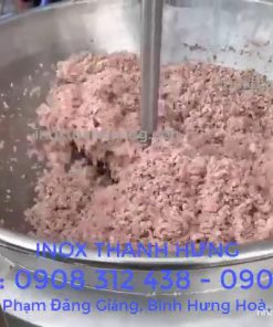 Chảo xào nhân bằng tự động cánh khuấy lệch tâm gia nhiệt cách thủy - chi tiết máy 3
