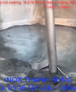 Chảo xào nhân 500 lít gia nhiệt cách thủy bằng dầu truyền nhiệt - chi tiết máy 3