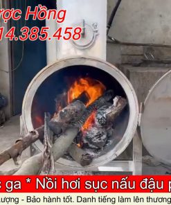 Lò đun củi siêu tốc tiết kiệm củi cấp hơi dùng cho sục cám, làm lông heo - chi tiết máy 2