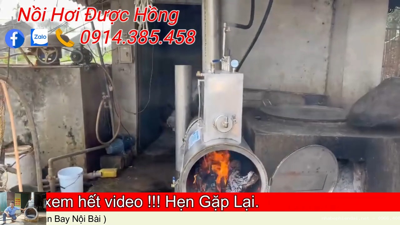 Lò đun củi siêu tốc tiết kiệm củi cấp hơi dùng cho sục cám, làm lông heo