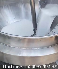 Chảo xào nhân 100 lít - chi tiết máy 2