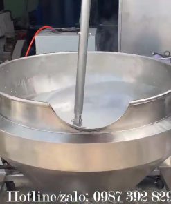 Chảo xào nhân 100 lít - chi tiết máy 3