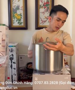 Nồi luộc gà WMF 14L size 28 thép không gỉ cao cấp từ Đức - chi tiết máy 3