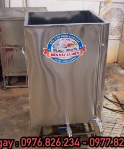 Nồi luộc giò chả, luộc bánh chưng hình vuông 3 lớp - chi tiết máy 4
