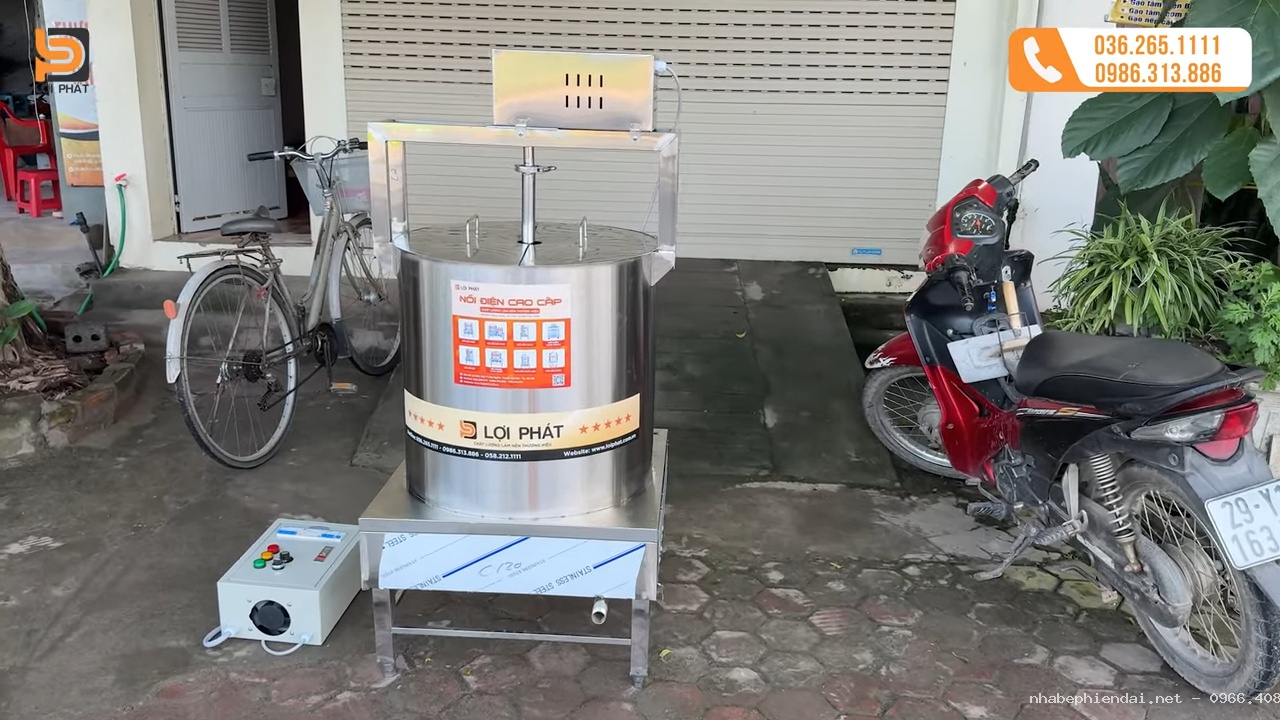 Nồi nấu dược liệu và cô cao dược liệu 120 lít inox 304