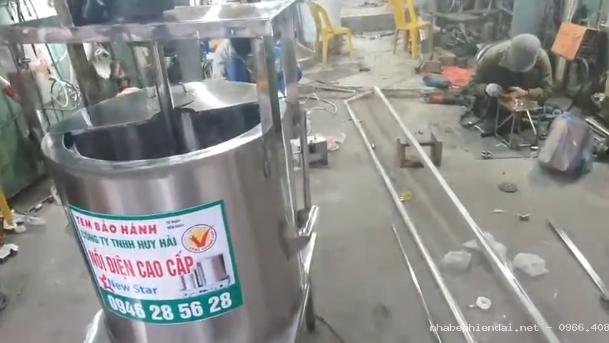 Nồi nấu cao dược liệu Mini 60 lít