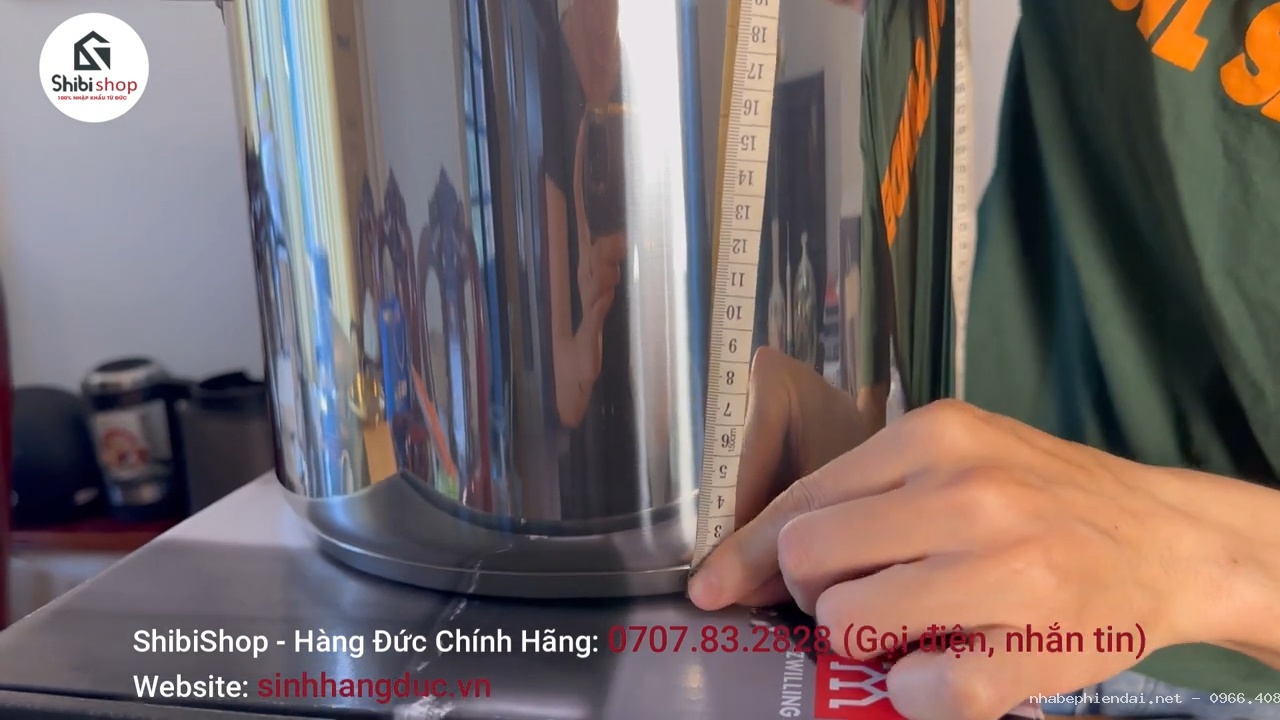 Nồi luộc gà Zwilling Đức dung tích 14 lít chính hãng