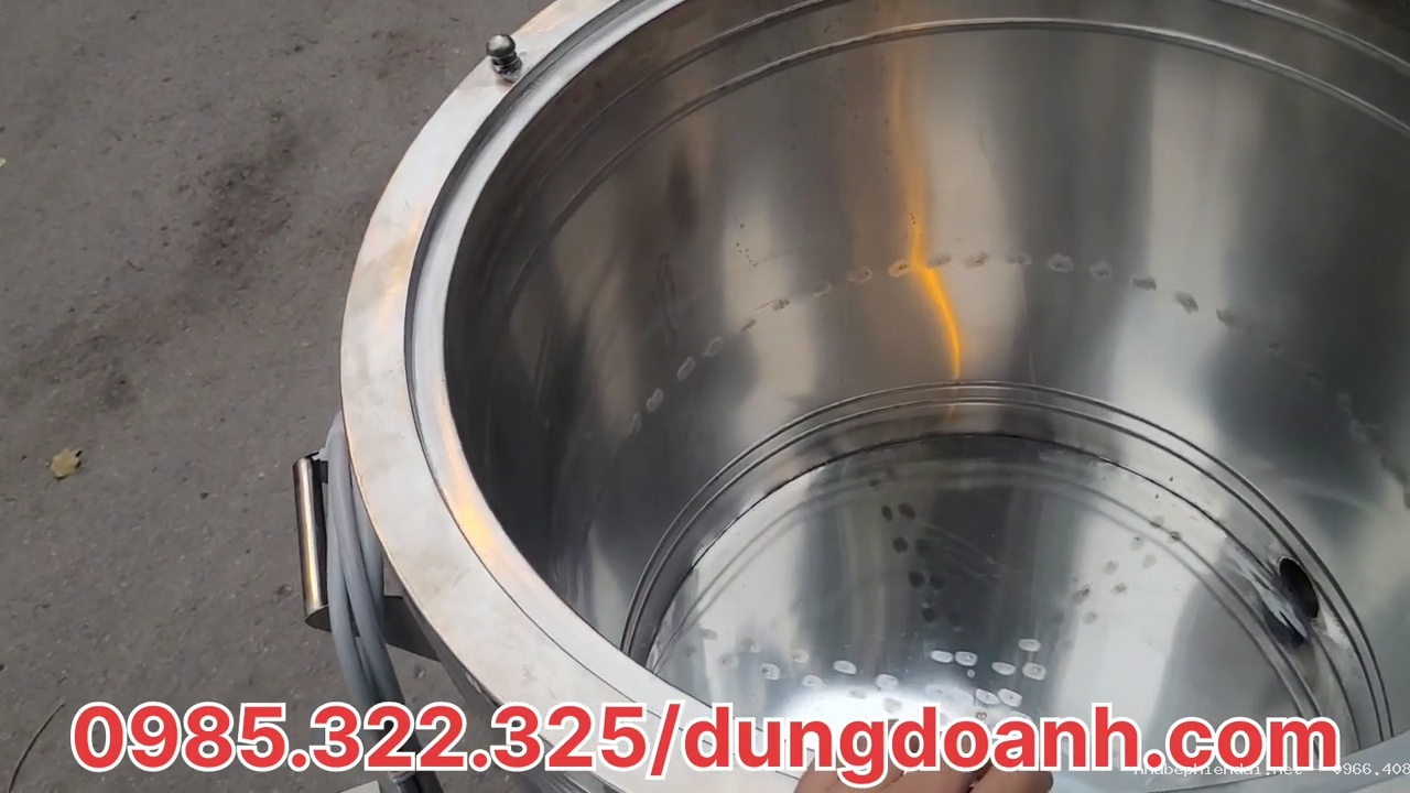 Nồi nấu cám bò heo điện 200L