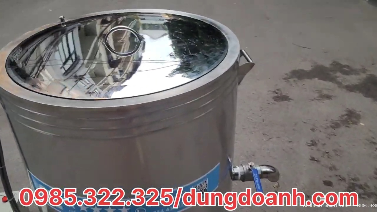 Nồi nấu cám bò heo điện 200L