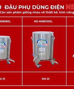 Nồi nấu đậu phụ bằng điện 50 lít