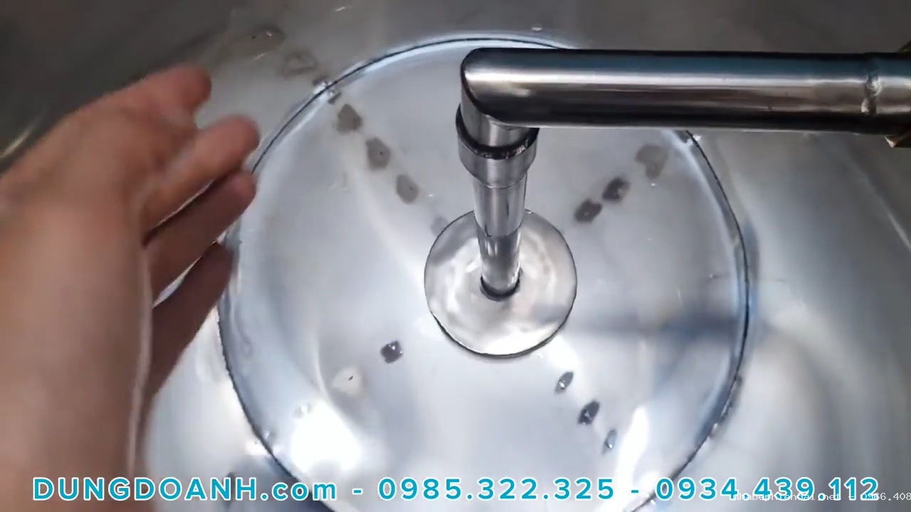 Nồi đun sữa đậu nành inox 2 lớp cách thủy dùng bếp ga, bếp than, bếp củi