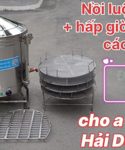 Bộ nồi luộc hấp giò chả đa chức năng 3 chức năng