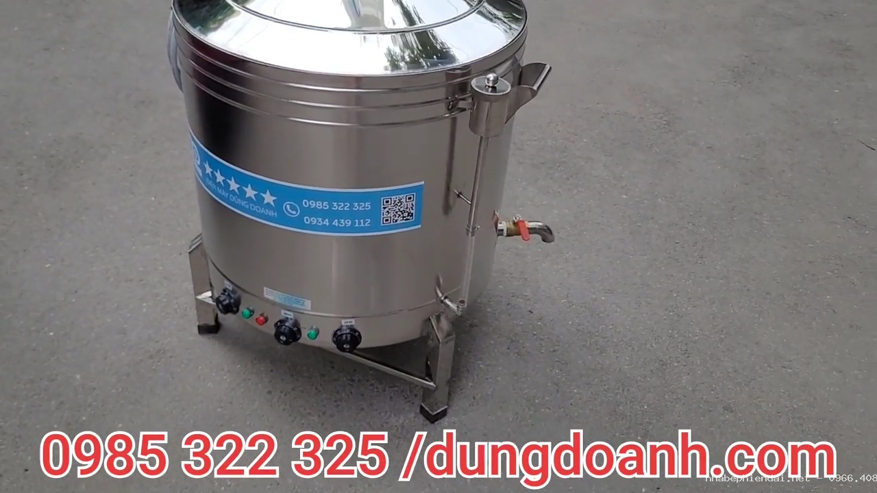 Bộ nồi luộc hấp giò chả đa chức năng 3 chức năng