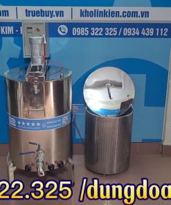 Bộ nồi nấu và cô cao dược liệu đa năng 100 lít có tủ điện hẹn giờ tự tắt