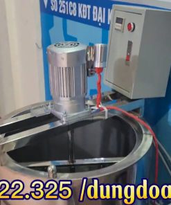 Bộ nồi nấu và cô cao dược liệu đa năng 100 lít có tủ hẹn giờ tự tắt - chi tiết máy 3