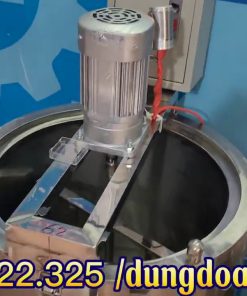 Bộ nồi nấu và cô cao dược liệu đa năng 100 lít có tủ hẹn giờ tự tắt - chi tiết máy 8