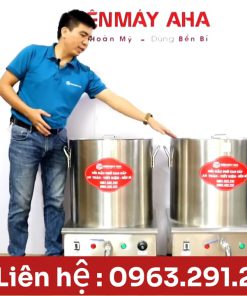 Nồi luộc giò liền 80L và 100L - chi tiết máy 3