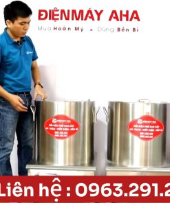Nồi luộc giò liền 80L và 100L - chi tiết máy 2