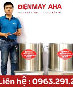 Nồi luộc giò liền 80L và 100L - chi tiết máy 4