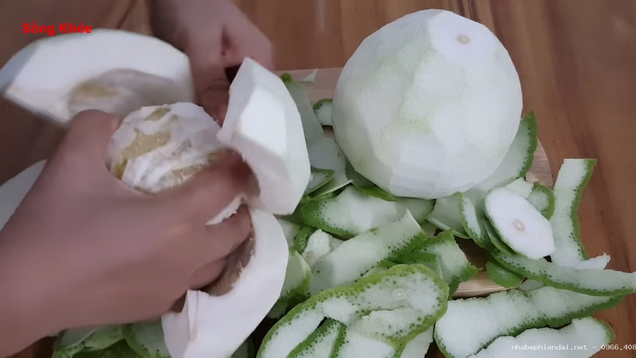 Cách nấu chè bưởi giòn ngon, không bị đắng tại nhà