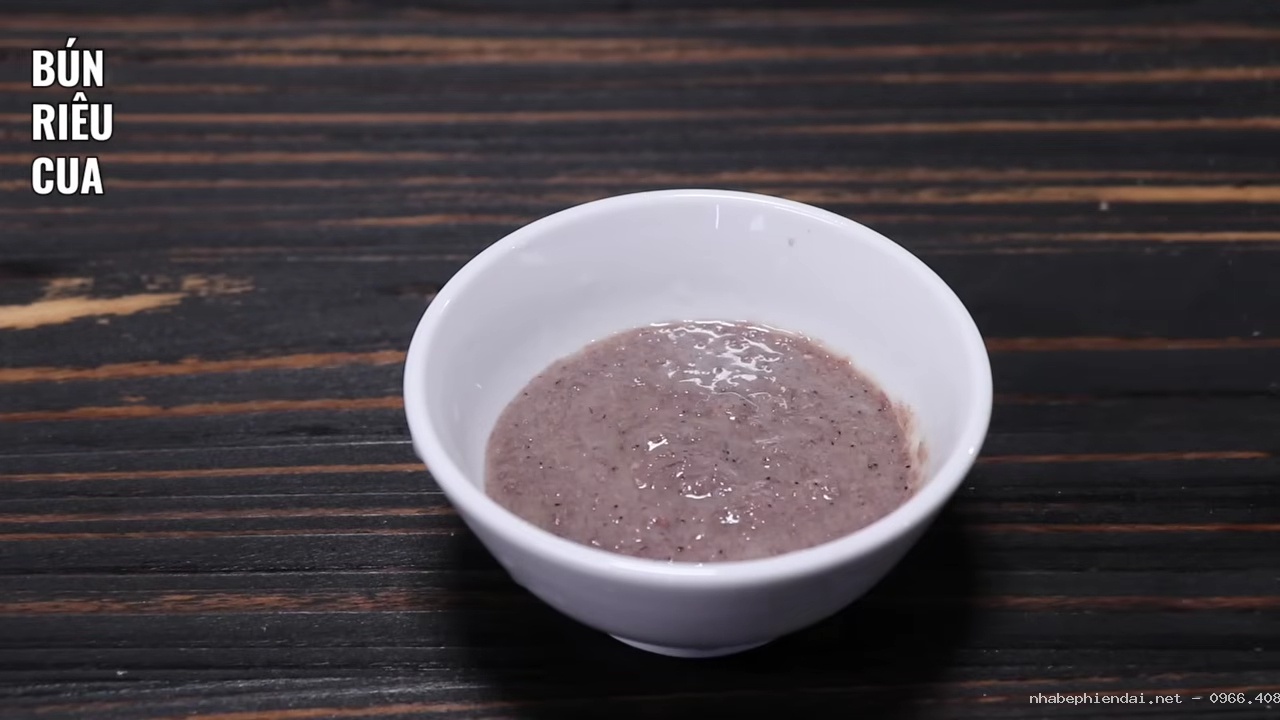 Cách nấu bún riêu cua thơm ngon đậm đà để kinh doanh