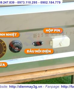 Bếp chiên nhúng gas 25 lít - chi tiết máy 2