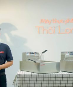 So sánh bếp chiên đôi 2 x 6 lít và bếp chiên đơn 12 lít - chi tiết máy 4
