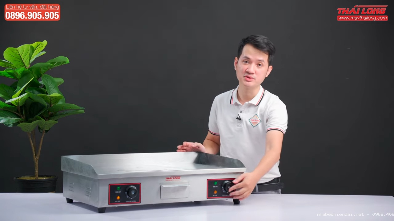 Bếp chiên phẳng dùng điện AG820