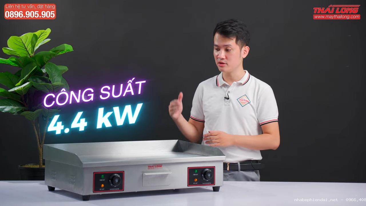 Bếp chiên phẳng dùng điện AG820