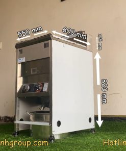 Bếp chiên tách dầu 18 lít dùng gas