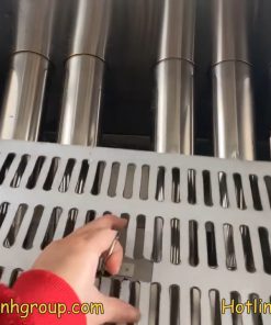 Bếp chiên tách dầu 18 lít dùng gas - chi tiết máy 2