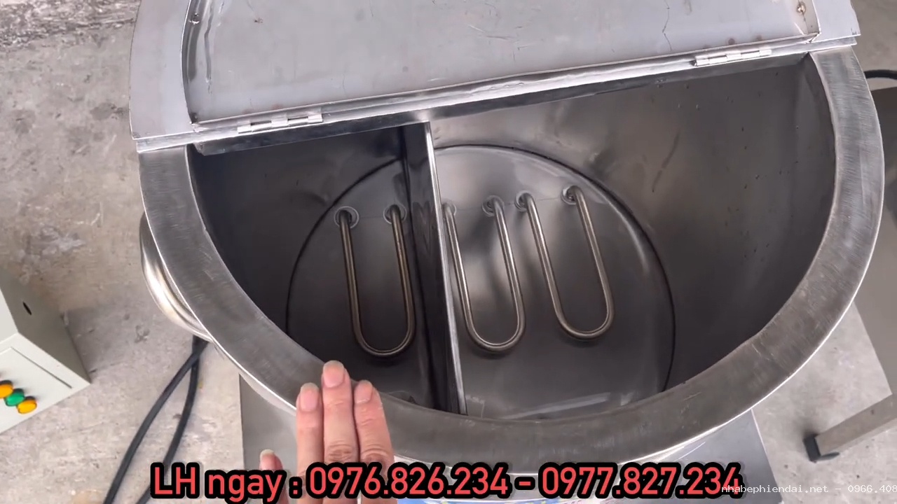 Nồi nấu hủ tiếu công nghiệp inox 304 bộ 30L, 60L và 80L theo yêu cầu khách hàng
