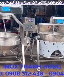 So sánh chảo xào nhân tự động cao cấp và chảo xào nhân 1 lớp đun gas, than củi - chi tiết máy 4