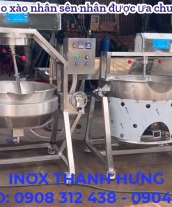 So sánh chảo xào nhân điện tự động cao cấp và chảo xào nhân 1 lớp đun gas, than củi