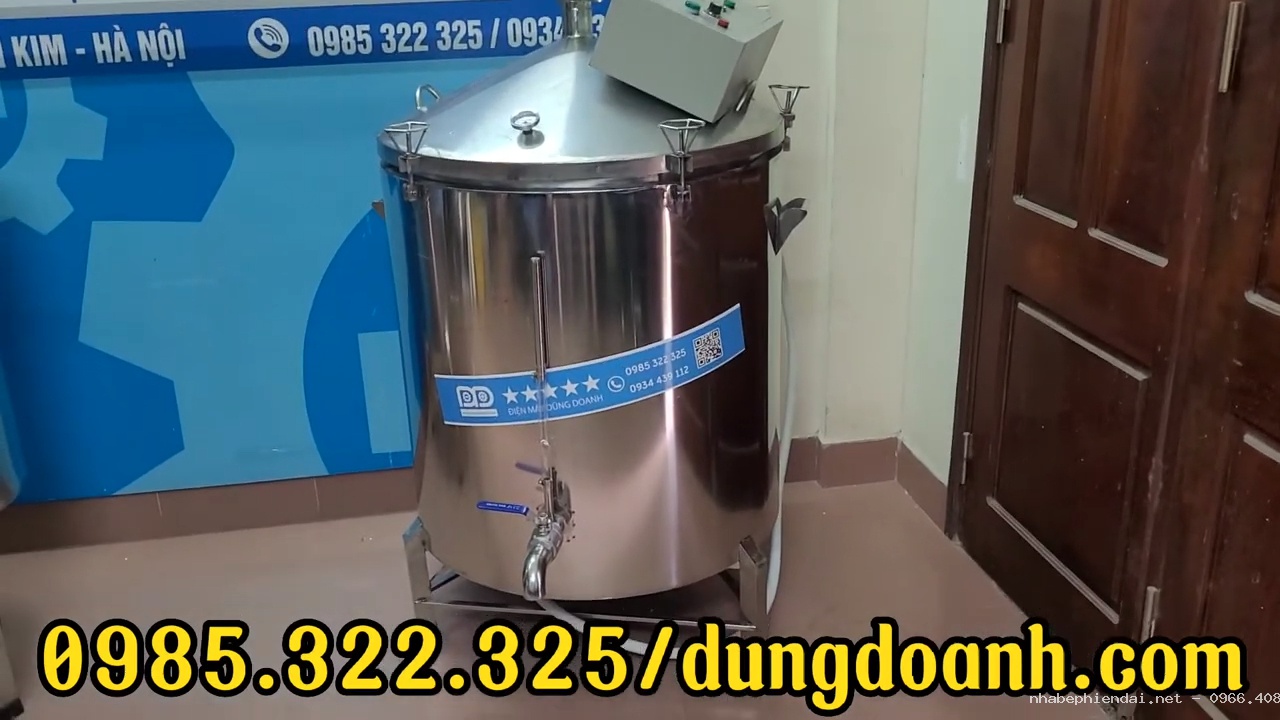 Nồi chưng cất tinh dầu nhiệt dầu 250 lít