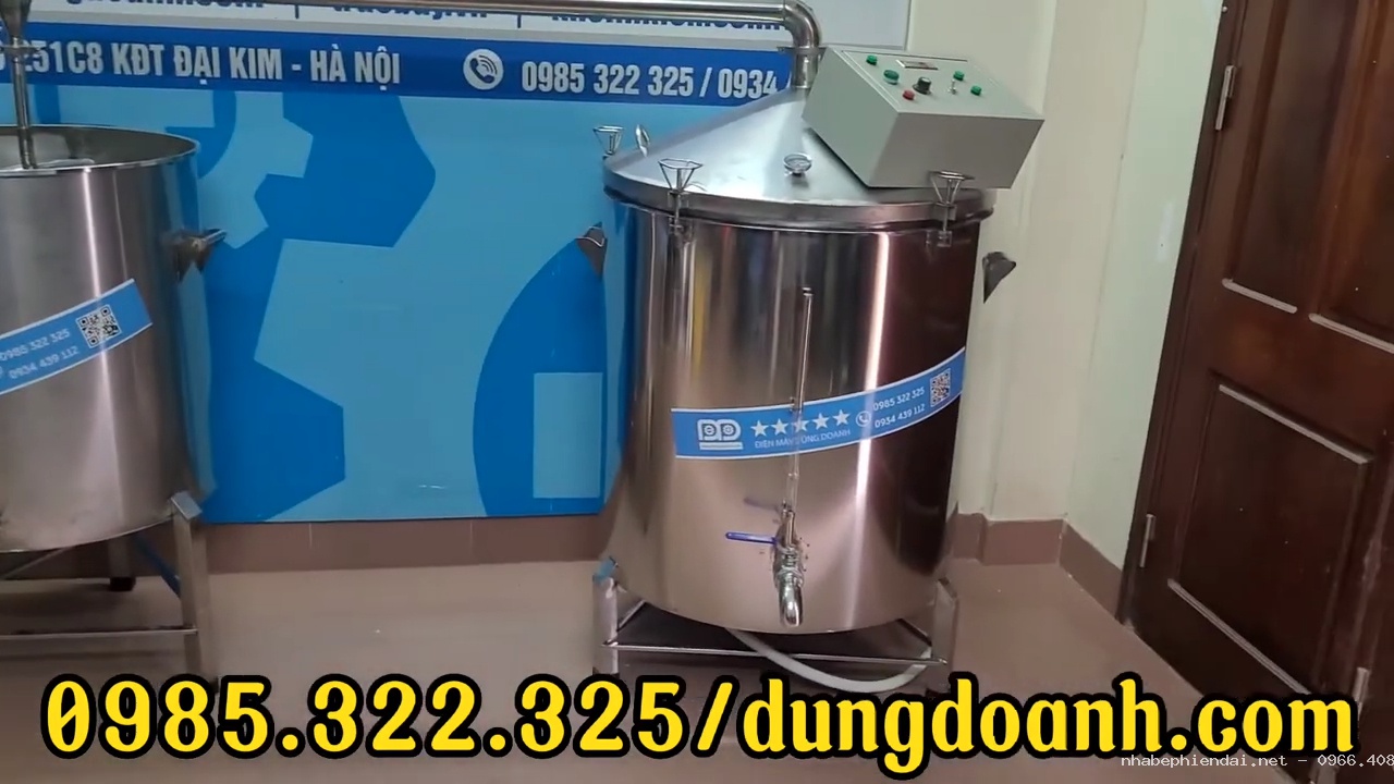 Nồi chưng cất tinh dầu nhiệt dầu 250 lít
