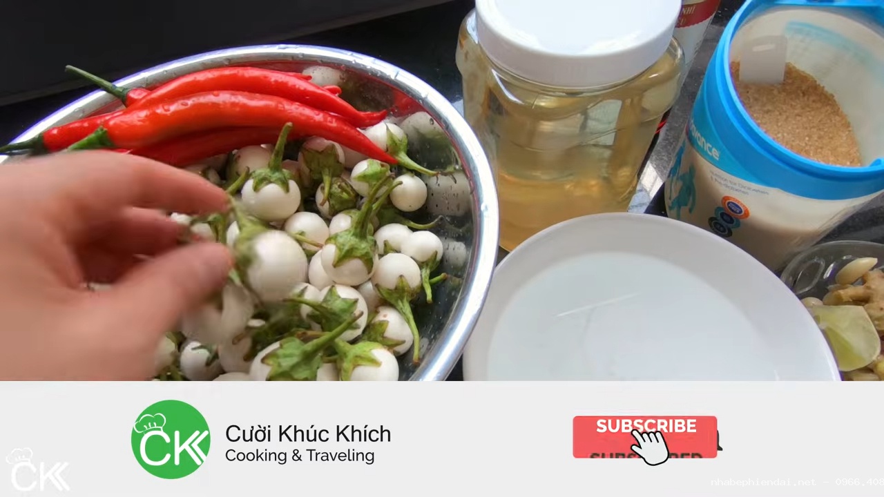Cách Làm Cà Pháo Chua Ngọt