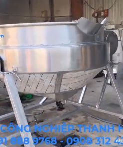 Chảo xào nhân công nghiệp inox 304 đường kính 1,4 m