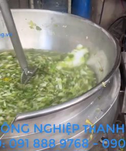 Chảo xào nhân đa năng 100 lít 5 lớp cánh khuấy lệch tâm - chi tiết máy 3