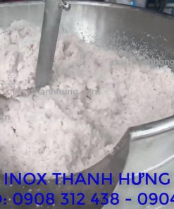 Chảo xào nhân dừa nạo 50L - chi tiết máy 4