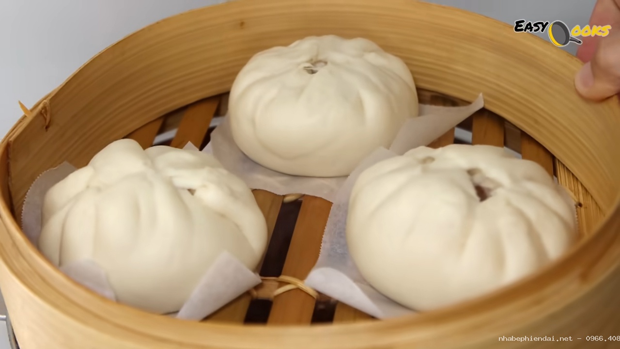 Cách làm bánh bao tại nhà mềm xốp, trắng mịn với nhân thơm ngon