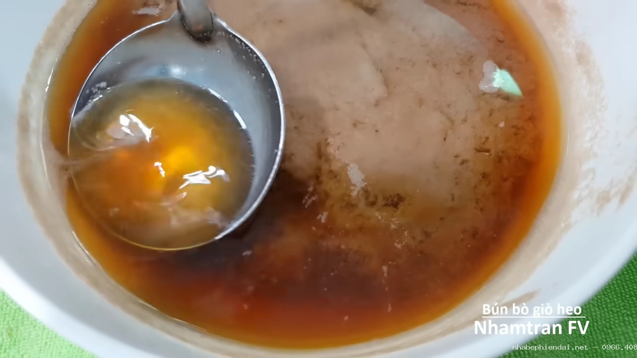 Cách nấu Bún Bò Giò Heo Bún Bò Huế thơm ngon đậm vị tại nhà