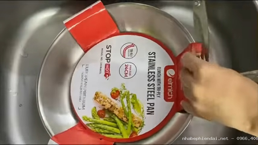 Cách xử lý chảo inox mới mua để tạo lớp chống dính tự nhiên