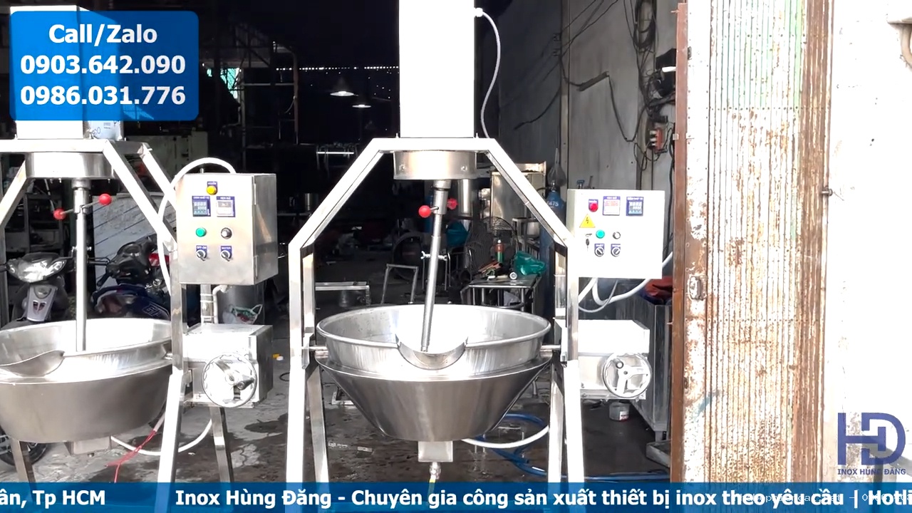 Chảo xào nhân công nghiệp inox 304 Inox Hùng Đăng