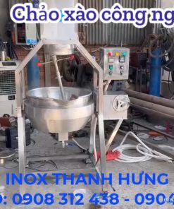 Chảo xào nhân điện tự động 50L dùng điện 1 pha