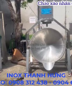 Chảo xào nhân điện tự động 300 lít inox