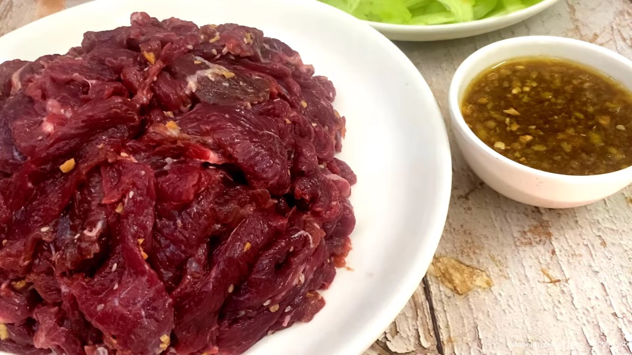 Cách làm bò né với khổ qua giòn, thịt bò mềm, không chảy nước